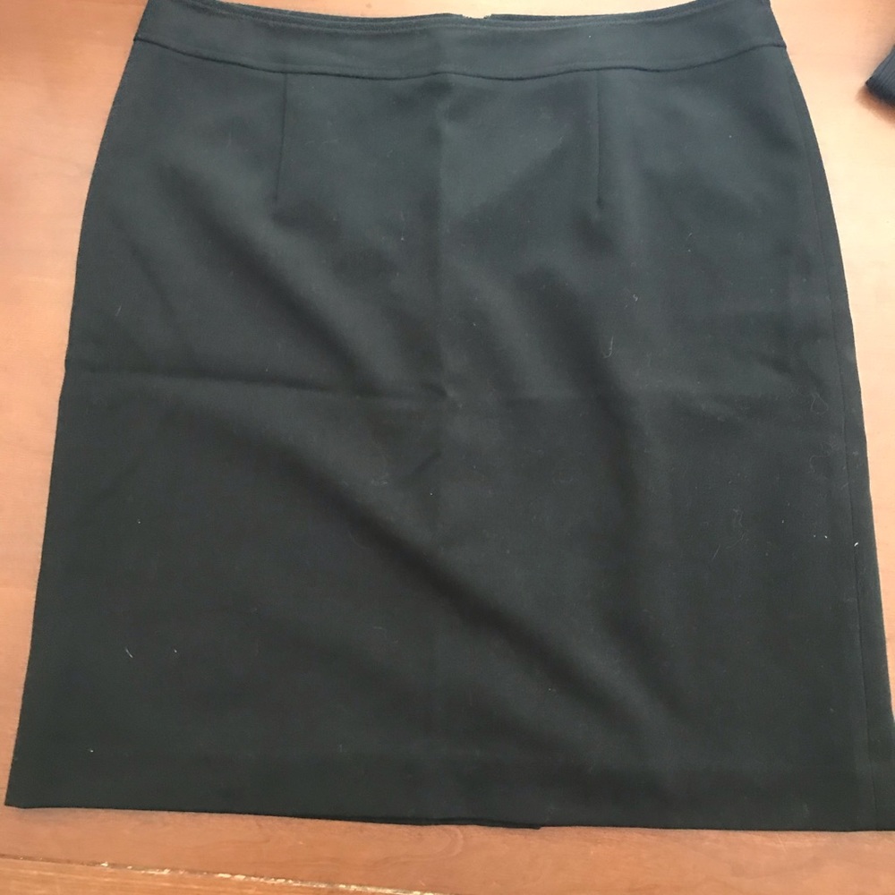 Black pencil skirt